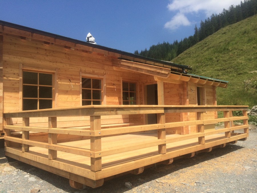 Holzbau Zimmerei Almhütte Pinzgau 2